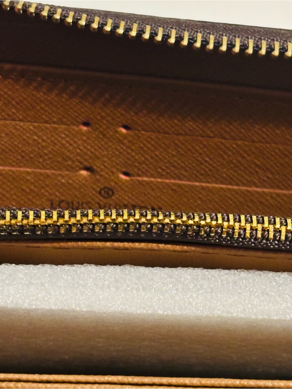 Brown Monogram Long Zip Wallet - Picture 5 of 8